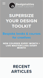 Mobile Screenshot of designtuitive.com